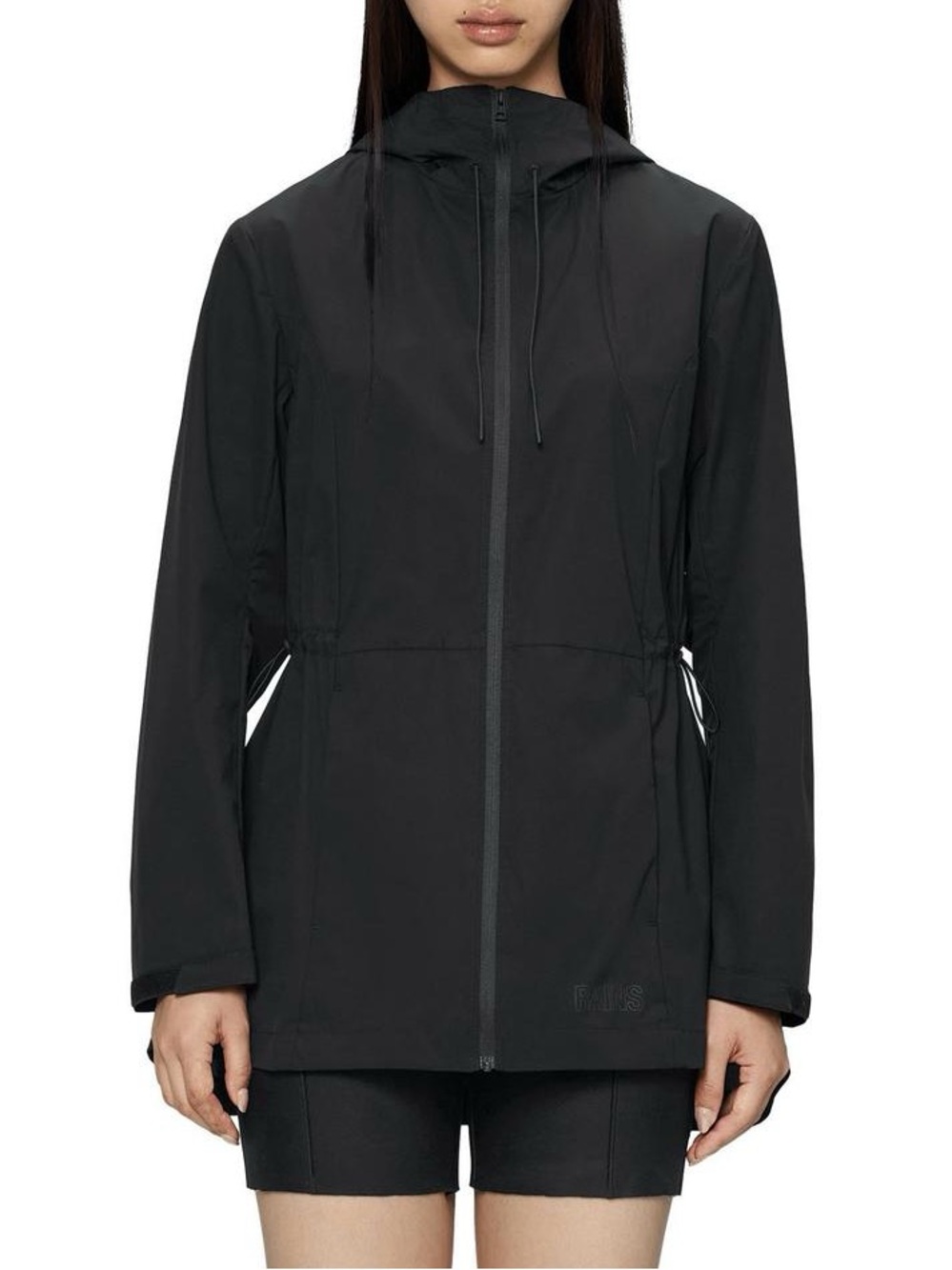NWT Rains Mito W Jacket in Black Size M